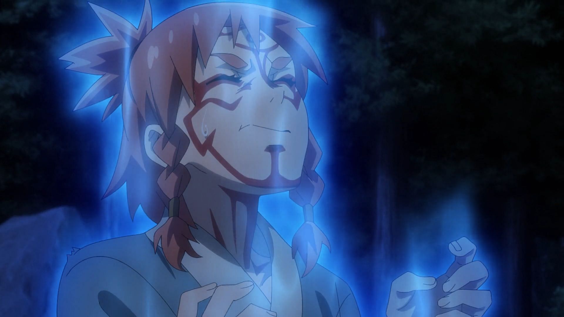 Episode 7 will likely feature Kai's newfound powers after consuming the Godstone (Image via Asahi Production)